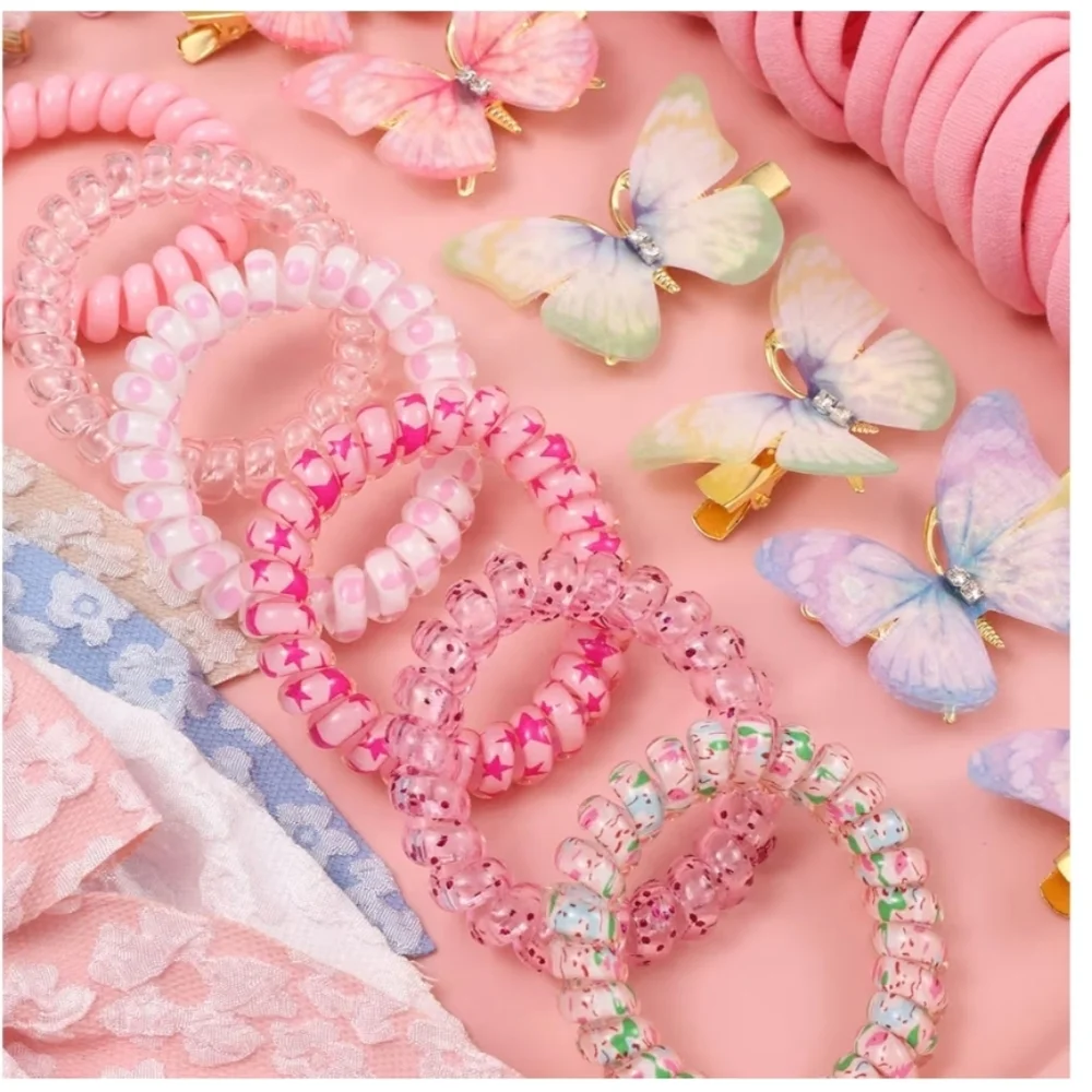 Girls Hair Accessories Set 70pcs